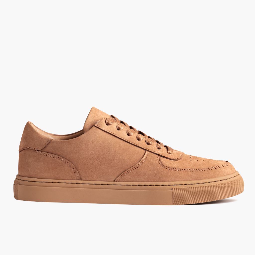 Classic Full-Grain leather Sneakers - Goodyear Welt Construction & Front Toe Box Detail