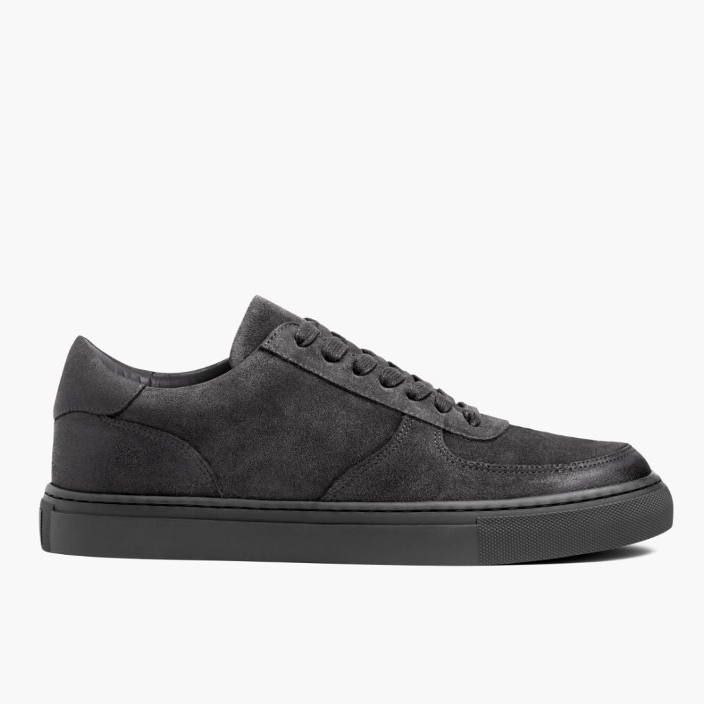 Classic Full-Grain leather Sneakers - Goodyear Welt Construction & Front Toe Box Detail