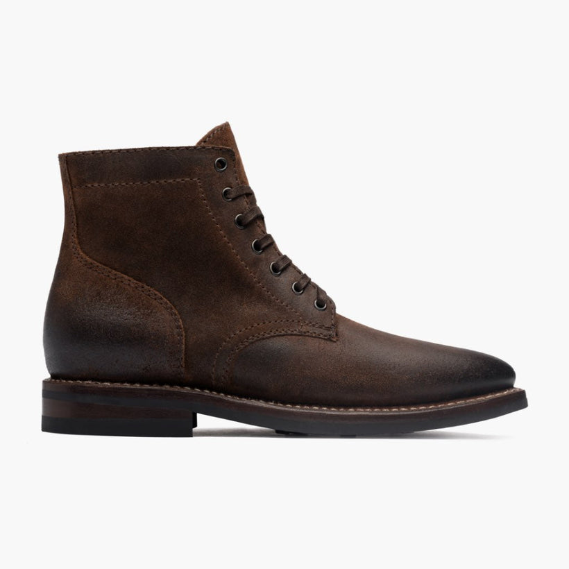 President Mocha Leather Boots