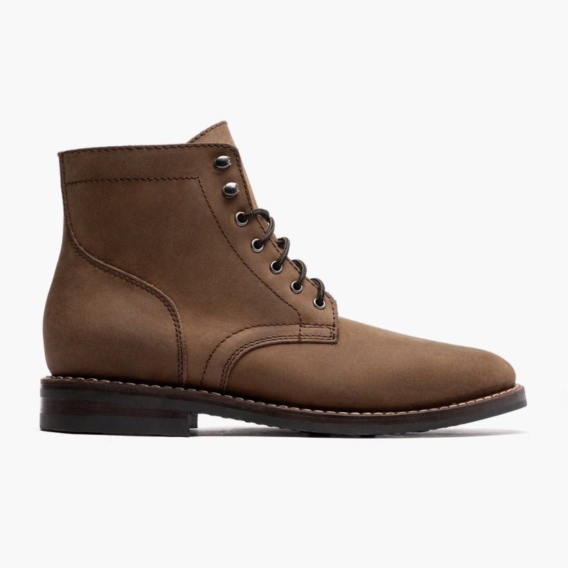 President Saddlewood Leather Boots