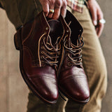 Styled On-Foot Perspective Demonstrating Ankle Fit & Silhouette on Model