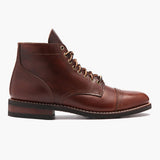 Classic Full-Grain leather Boots - Goodyear Welt Construction & Front Toe Box Detail