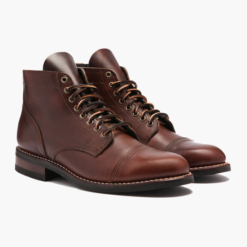 Vanguard French Roast Leather Boots