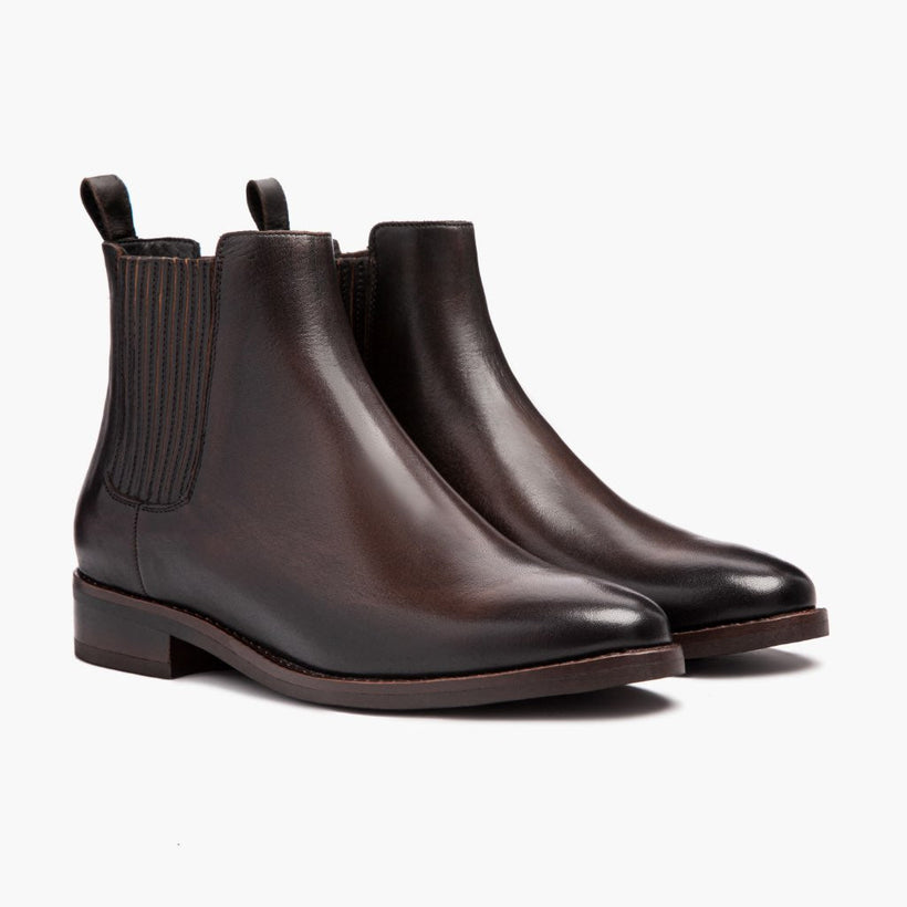 Dreamer Black Coffee Leather Boots