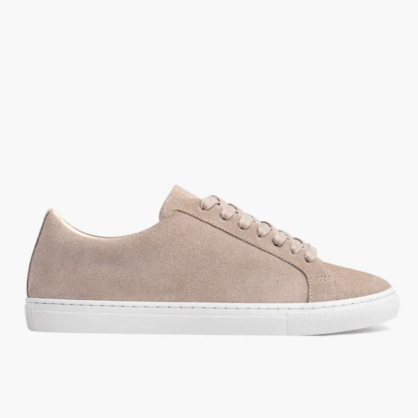 Women's Premier Low Top Latte Leather Sneakers