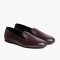 Eden Burgundy Leather Boots