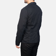 
Authentic Poly-Cotton Grain Texture & Heavy-Duty Seam Stitching Detail