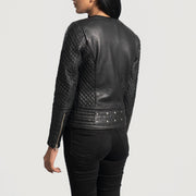 
Authentic Sheepskin Leather with Aniline Finish Grain Texture & Heavy-Duty Seam Stitching Detail
