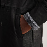 
Interior View Showing Fully Faux Fur-Lined & Dual Inside Utility Storage Pockets