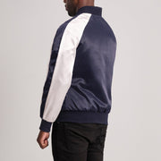 
Authentic Satin Grain Texture & Heavy-Duty Seam Stitching Detail