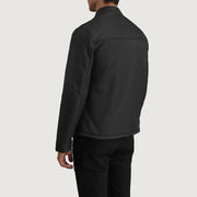 
Authentic Full-Grain Leather Grain Texture & Heavy-Duty Seam Stitching Detail
