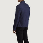 
Authentic Full-Grain Leather Grain Texture & Heavy-Duty Seam Stitching Detail