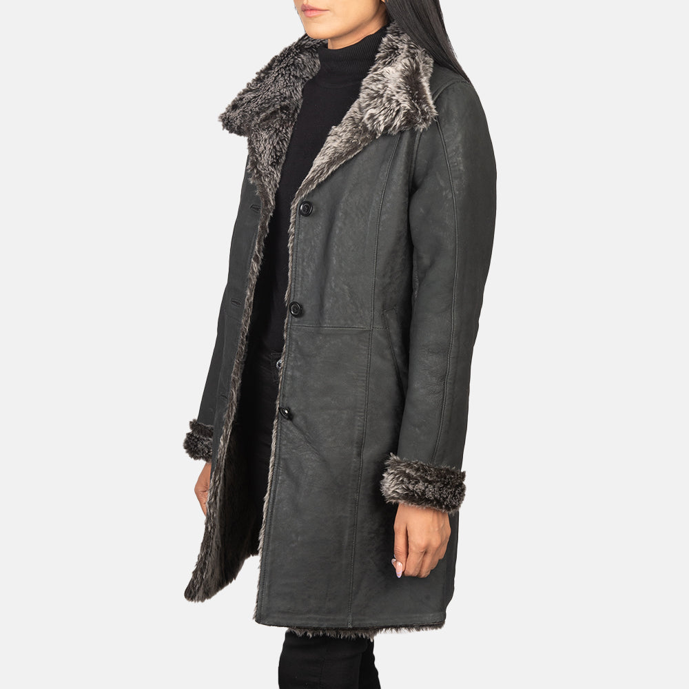 
Erica Shearling Coat – alternate product view 2