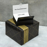 
Giftset Leather Writing Case and Pen (Passport holder) - Lateral Side Profile View Showing Sleeve Cut & Athletic Taper Fit