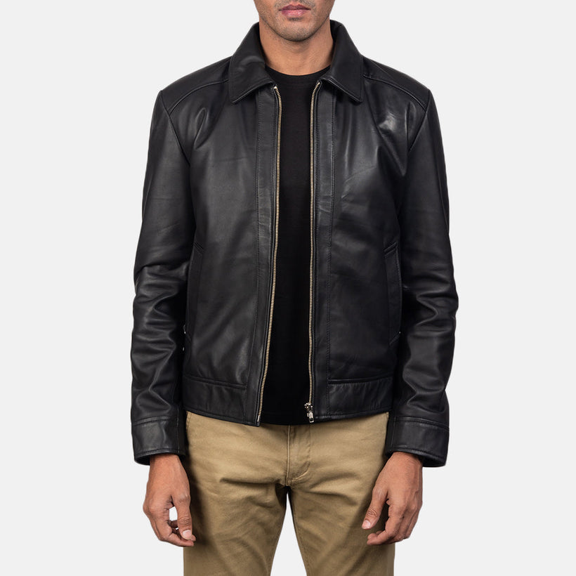 Inferno Brown Leather Jacket