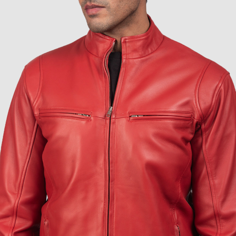 
Ionic Leather Biker Jacket – alternate product view 5