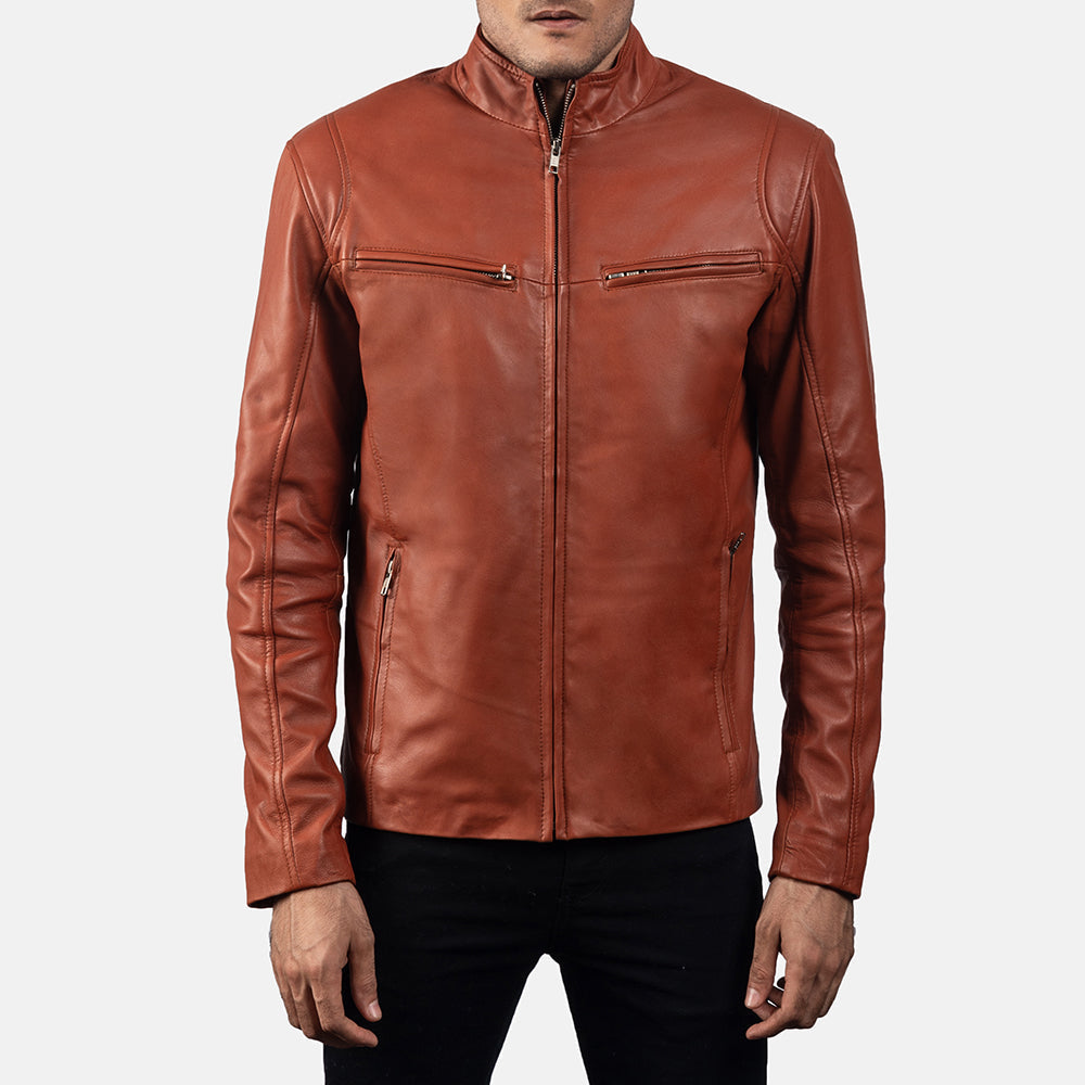 
Ionic Leather Biker Jacket – alternate product view 1