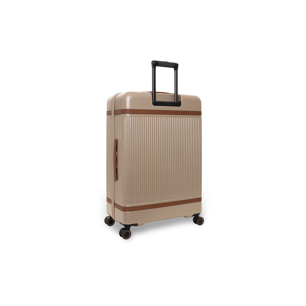
Tailored Rib Cuffs & Hem Craftsmanship Construction Detail on Large Suitcase Zuna