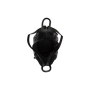 
Solid Antique Brass Hardware & Heavy-Duty Dual Zipper Detail on Howard Full-Grain Leather Backpack