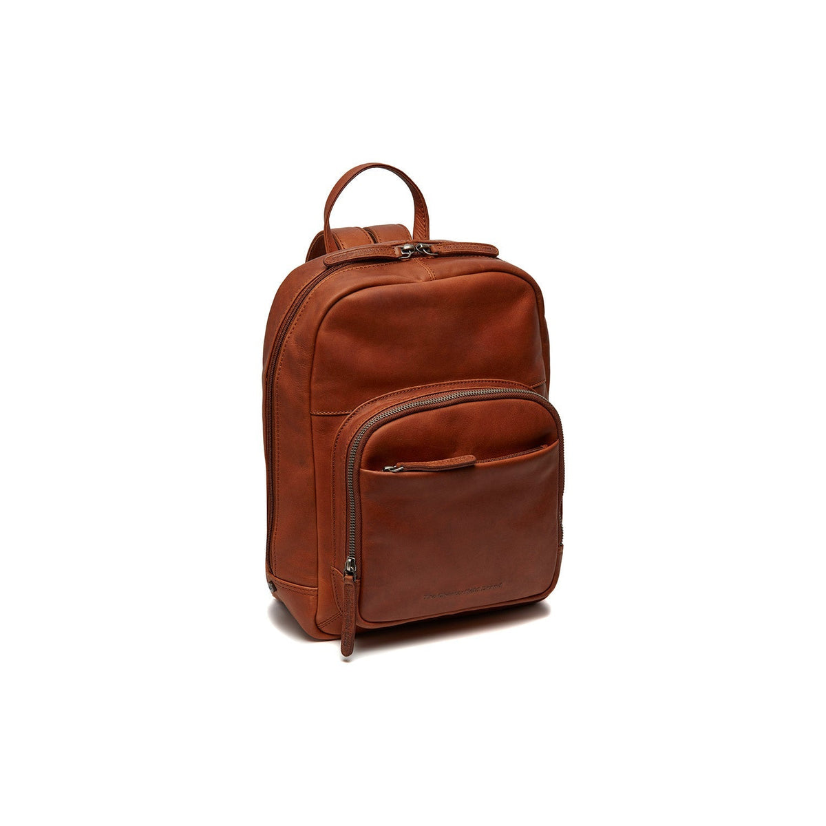 
100% Full-Grain Wax Pull-Up 100% Full-Grain Leather Grain Texture & Handcrafted Patina Detail