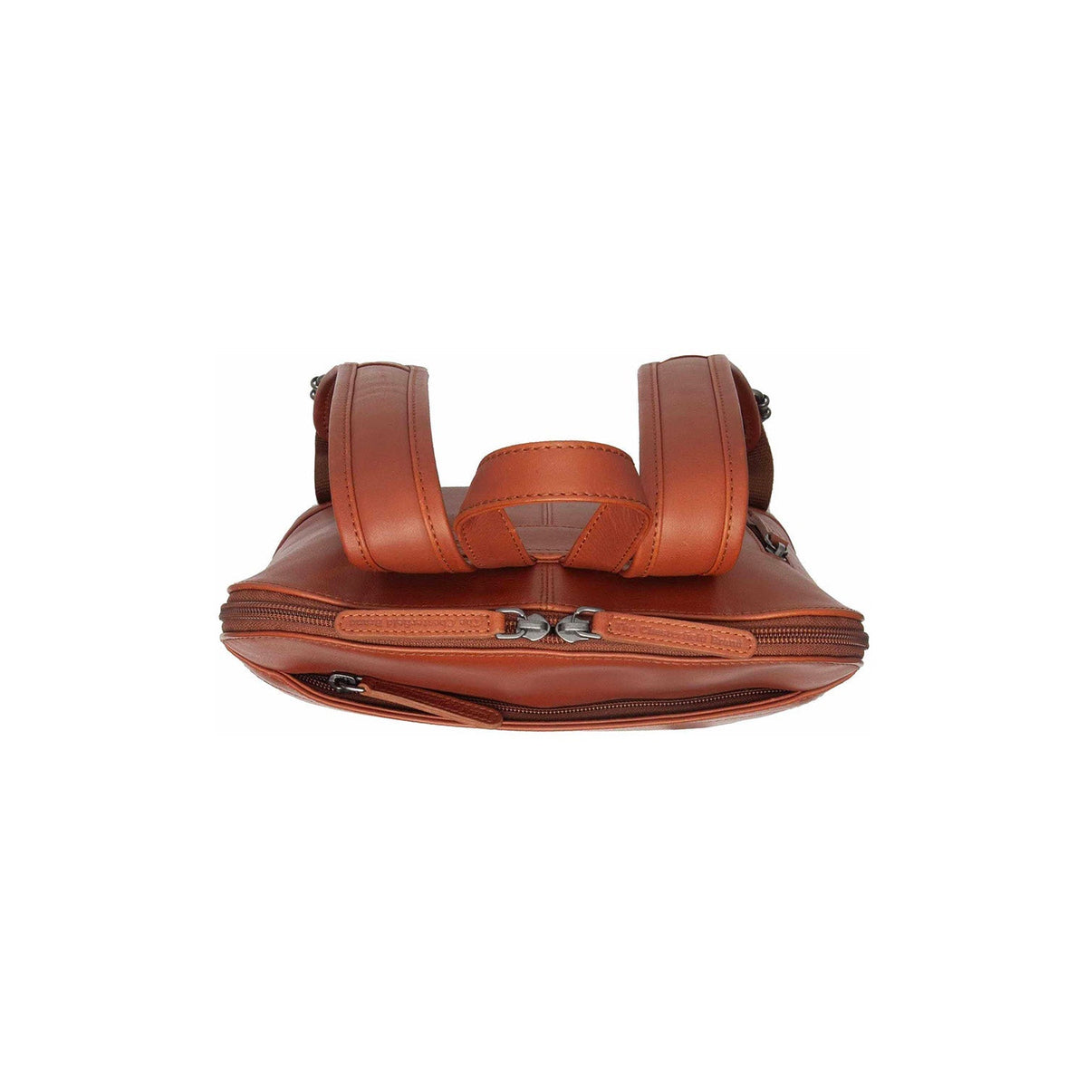 
Cognac Leather Backpack Tigris, detail view 1