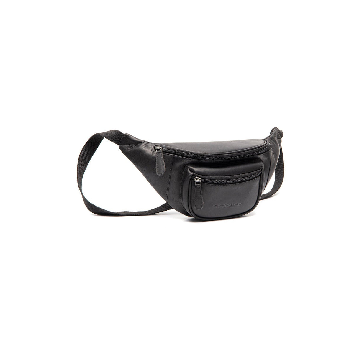 
Vernio Full-Grain Leather Belt Bag in Classic 100% Full-Grain Leather - Full Exterior Front Profile View | Buy Online
