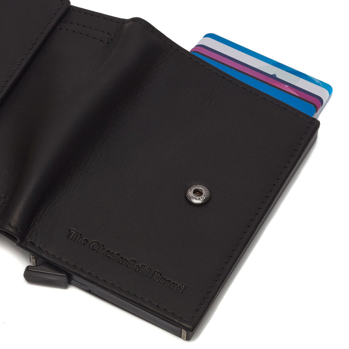 
Reinforced Leather Base with Protective Metal Studs Detail