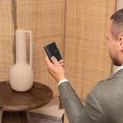 
Leipzig Full-Grain Leather Card Holder - Structured Side Profile Showing Gusset Depth & Expansion Capacity