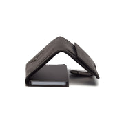 
100% Full-Grain Wax Pull-Up 100% Full-Grain Leather Grain Texture & Handcrafted Patina Detail