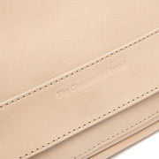 
Solid Antique Brass Hardware & Heavy-Duty Dual Zipper Detail on Ann Full-Grain Leather Crossbody Bag