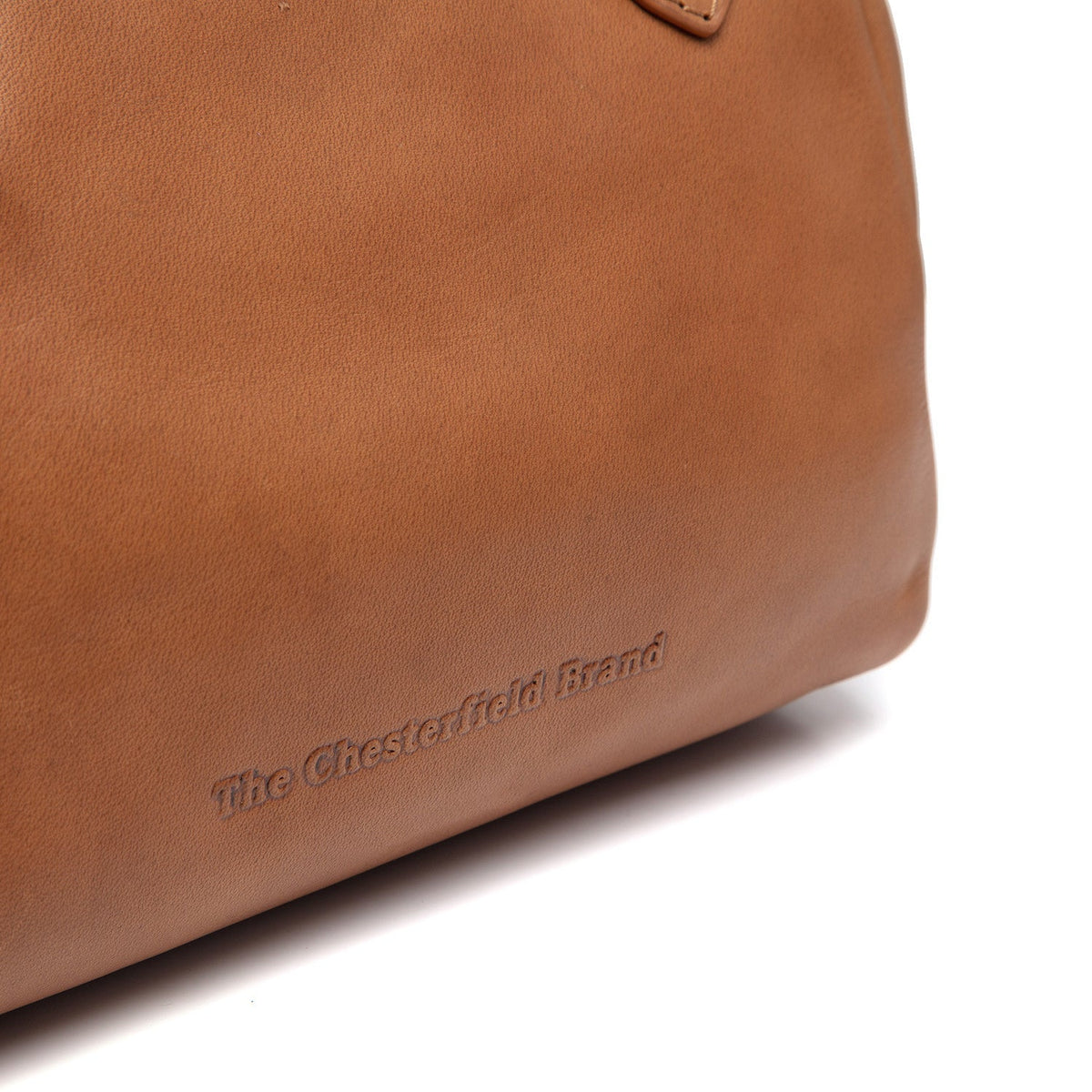 
Cognac Leather Handbag Chili, detail view 1