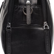 
Authentic 100% Full-Grain Leather Grain Texture & Heavy-Duty Seam Stitching Detail