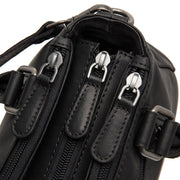 
Fenja Full-Grain Leather Handbag - Lateral Side Profile View Showing Sleeve Cut & Athletic Taper Fit