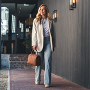 
Langton Full-Grain Leather Handbag – alternate product view 3