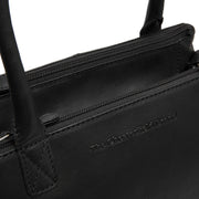 
Classic 100% Full-Grain leather Goods - Back View Showing Tailored Shoulder Fit & Clean Hemline