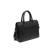 
Tailored Rib Cuffs & Hem Craftsmanship Construction Detail on Valmonte Full-Grain Leather Handbag