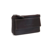 
Brown Leather Key Case Torano, front view