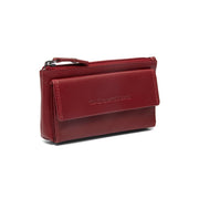 
Red Leather Key Case Torano, front view