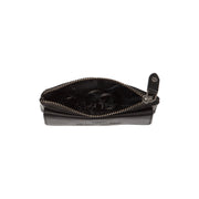 
Violette Full-Grain Leather Key Case - Lateral Side Profile View Showing Sleeve Cut & Athletic Taper Fit
