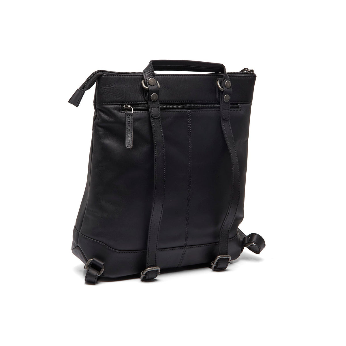 
100% Full-Grain Wax Pull-Up 100% Full-Grain Leather Grain Texture & Handcrafted Patina Detail
