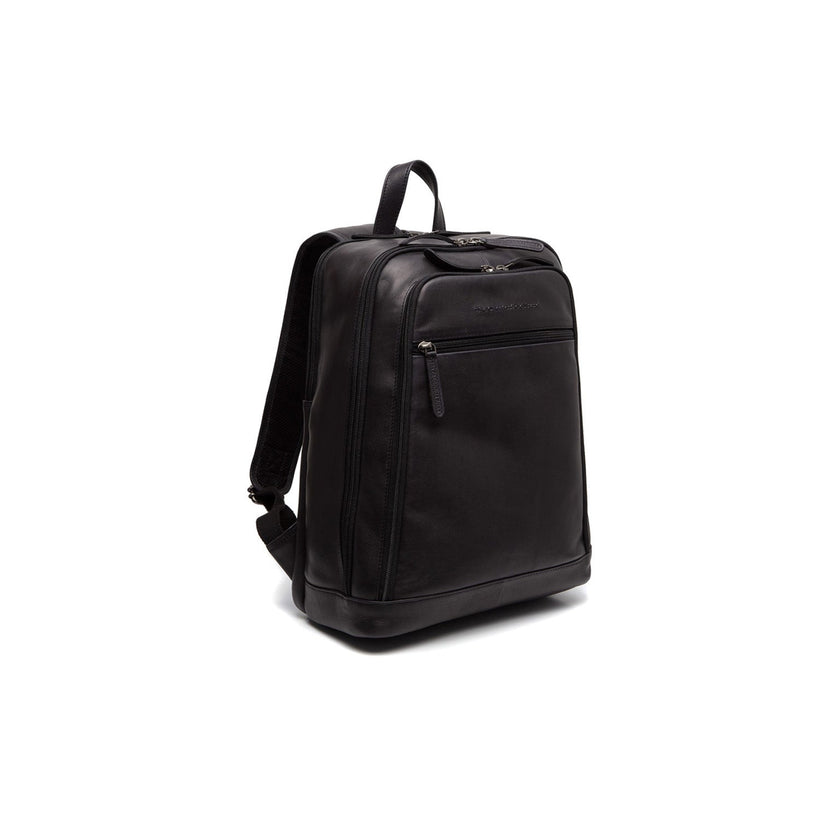 Detroit Full-Grain Leather Laptop Backpack
