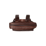 
Brown Leather Laptop Backpack Jasper, detail view 3