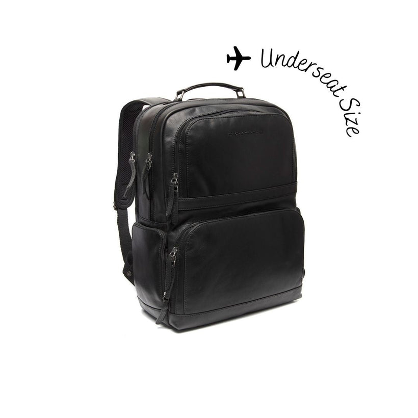 Lennox Full-Grain Leather Laptop Backpack