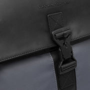 
Light Grey Leather Laptop Backpack Trondheim, detail view 3