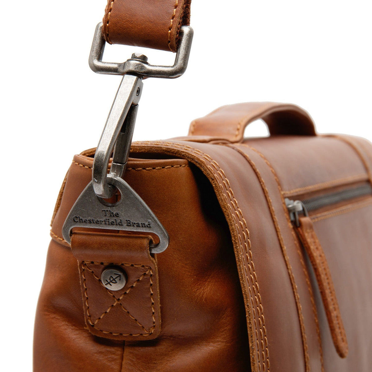 
Interior View Showing Dedicated Padded Laptop Sleeve & Multi-Compartment Organization