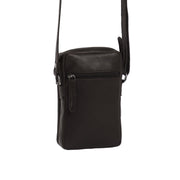 
Brown Leather Phone Bag Hamilton, detail view 1