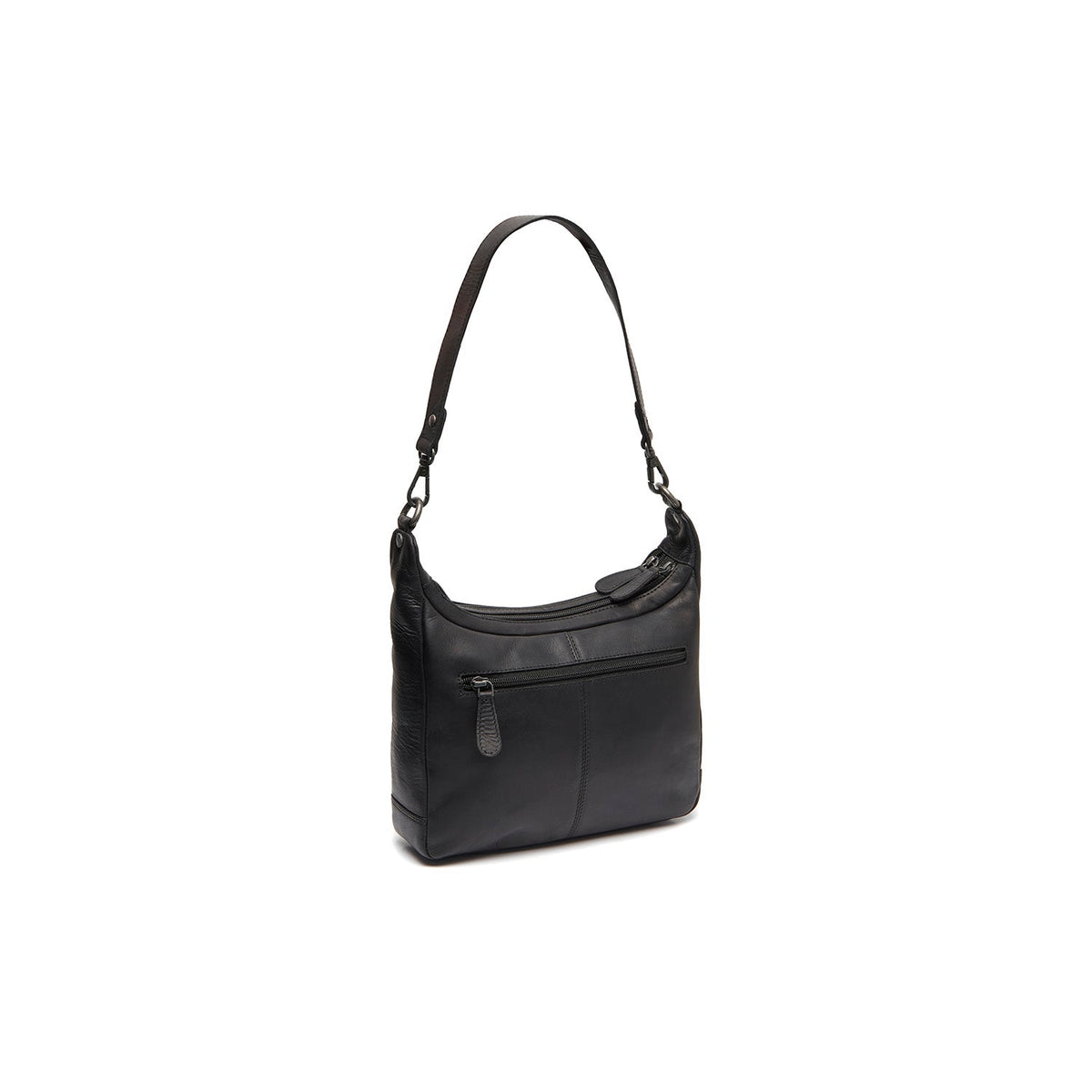 
100% Full-Grain Wax Pull-Up 100% Full-Grain Leather Grain Texture & Handcrafted Patina Detail