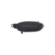 
Mirave Full-Grain Leather Shoulder Bag - Structured Side Profile Showing Gusset Depth & Expansion Capacity