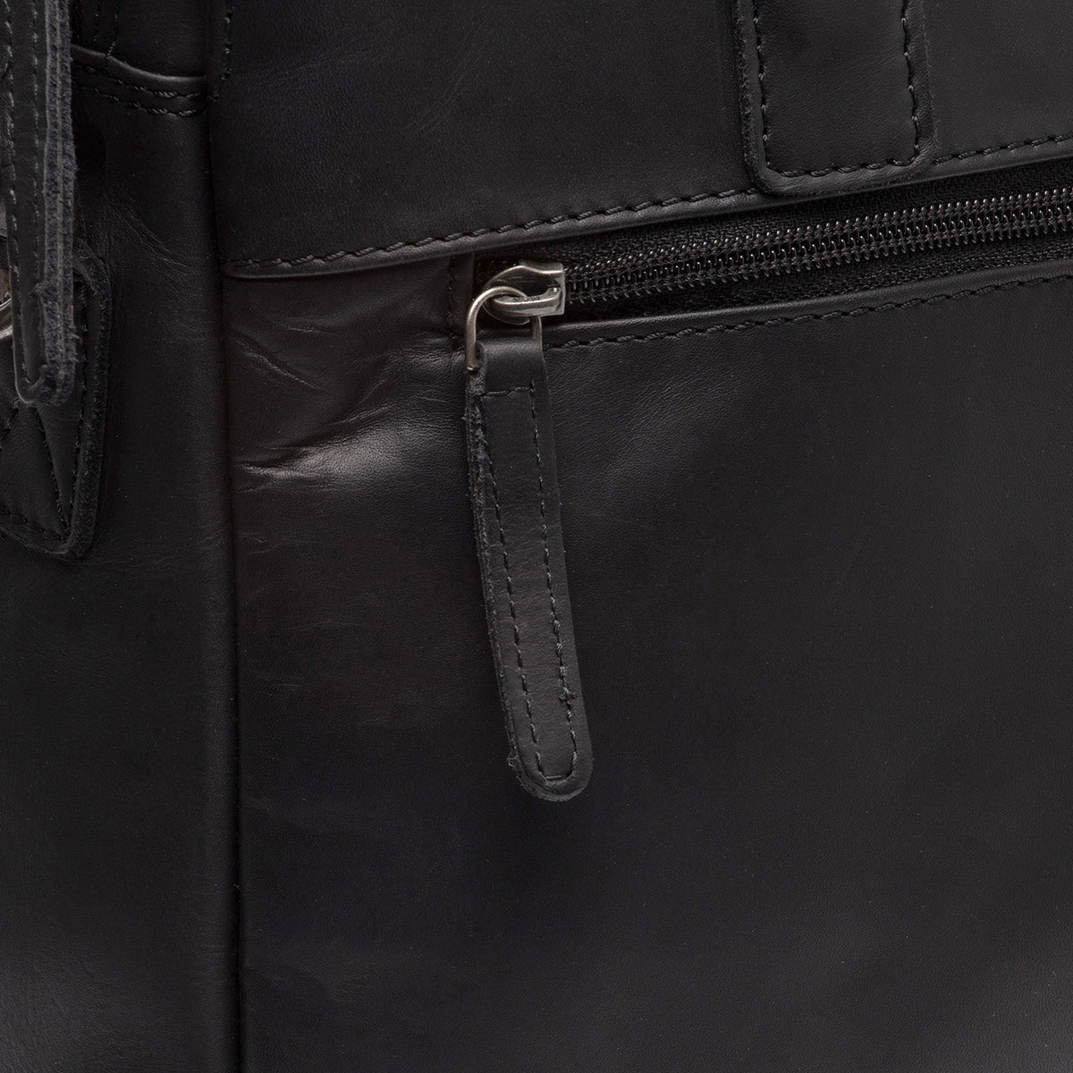 
Interior View Showing Dedicated Padded Laptop Sleeve & Multi-Compartment Organization