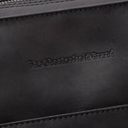 
Classic 100% Full-Grain leather Bag - Rear Perspective Showing Reinforced Leather Straps & Stitching